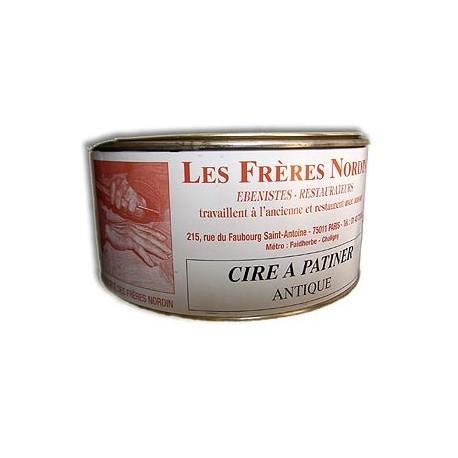 CIRE A PATINER ANTIQUE 500 ml des Frères NORDIN