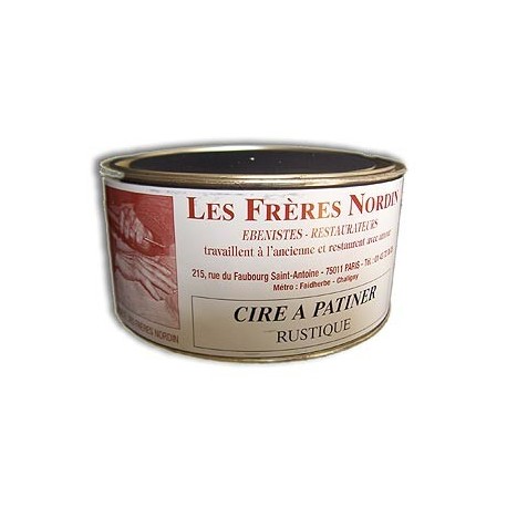 CIRE A PATINER RUSTIQUE 500 ml des Frères NORDIN