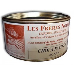 CIRE A PATINER ACAJOU 5 kg des Frères NORDIN