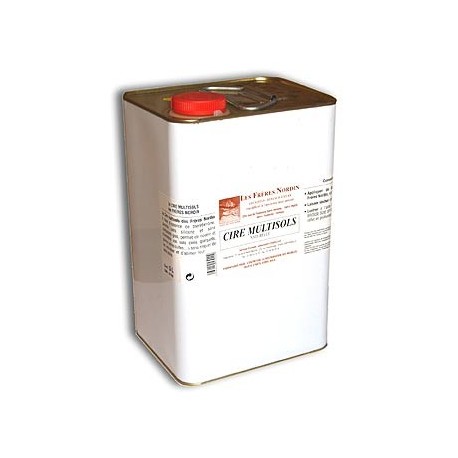 CIRE MULTISOLS NATURELLE 5 l des Frères NORDIN