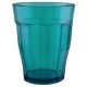 Verre à facettes 'grand-mère' bleu SEFAMA Vega