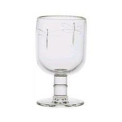 Verre à pied 'libellules' 28 cl LA ROCHERE