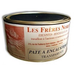 PATE A ENCAUSTIQUER TRANSPARENTE 5 kg des Frères NORDIN