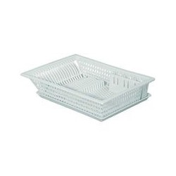 Egouttoir avec plateau ALUMINIUM ET PLASTIQUE