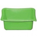 Cuvette carrée 3 L vert ALUMINIUM ET PLASTIQUE