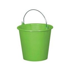 Seau 8 L vert ALUMINIUM ET PLASTIQUE