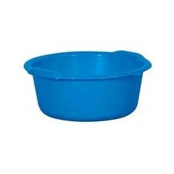 Bassine ronde 11 L bleu ALUMINIUM ET PLASTIQUE