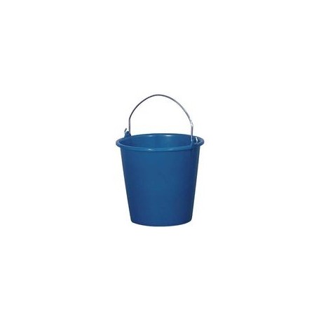 Seau 10 L bleu ALUMINIUM ET PLASTIQUE