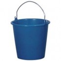 Seau 10 L bleu ALUMINIUM ET PLASTIQUE