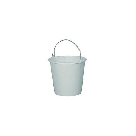 Seau 10 L gris moucheté ALUMINIUM ET PLASTIQUE