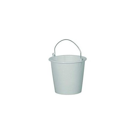 Seau 12 L gris moucheté ALUMINIUM ET PLASTIQUE