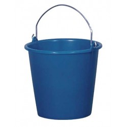 Seau industriel 12 L bleu ALUMINIUM ET PLASTIQUE