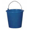 Seau industriel 12 L bleu ALUMINIUM ET PLASTIQUE