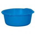 Bassine ronde 14 L bleu ALUMINIUM ET PLASTIQUE