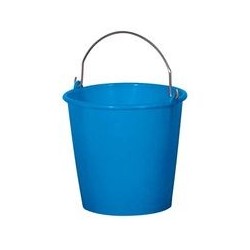 Seau industriel 16 L bleu ALUMINIUM ET PLASTIQUE