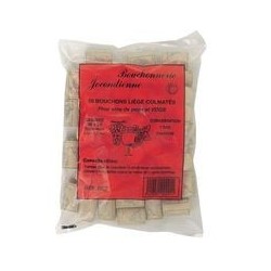 Sachet de 50 bouchons en liège colmatés BOUCHONNERIE JOCONDIENNE