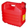 Jerrican rouge 20 L avec bouchon verseur DAVID