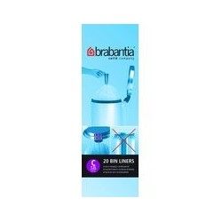 20 sacs poubelle 'smartfix' 12 L BRABANTIA