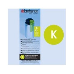 Sacs poubelle 'smartfix' 10 L Twin bin BRABANTIA