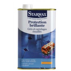 PROTECTION BRILLANTE GRES & CARRELAGE EMAILLE 1 LITRE STARWAX