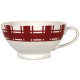 TASSE JUMBO 50 CL TORCHON ROUGE       