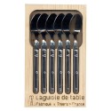 COFFRET 6 CUILLERES CAFE LAGUIOLE INOX