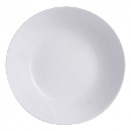 ASSIETTE PLATE D.25 ANTARTIC  BLANC   