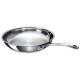 POELE INOX CHEF D.28 NON REVETUE LISSE