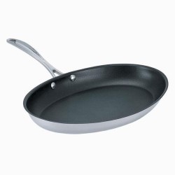 POELE POISSON INOX CHEF D.38CM        