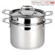 CUISEUR PATES INOX CHEF T.FEUX D.24CM 