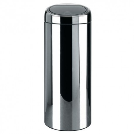 POUBELLE TOUCH BIN 30L BRILL.STEEL    