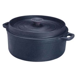 COCOTTE RONDE FONTE NOIR  D.24  302241