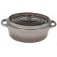 COCOTTE OVALE FONTE TAUPE D.31 -5.6 L-