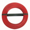Cable h07vu 1x2.5 10m rouge couronne