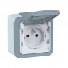 Prise plexo 2p+t complet ip55 69910
