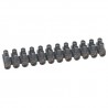 Barrette rac.25mm nylbloc noir 98434