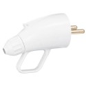 Fiche plexo m 2p+t ip44 gris vr.93828 