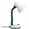 Lampe de bureau recky e27 blanc