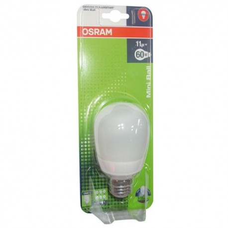 Amp.dulux star miniball 11w e27 827 bl