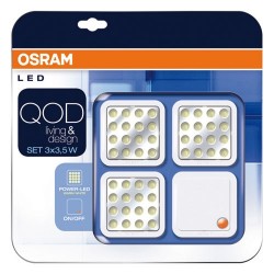 Kit qod led 3x3.5w osram bl