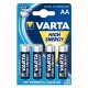 Pile alcal.high nrj lr 6 aa bl4 4906