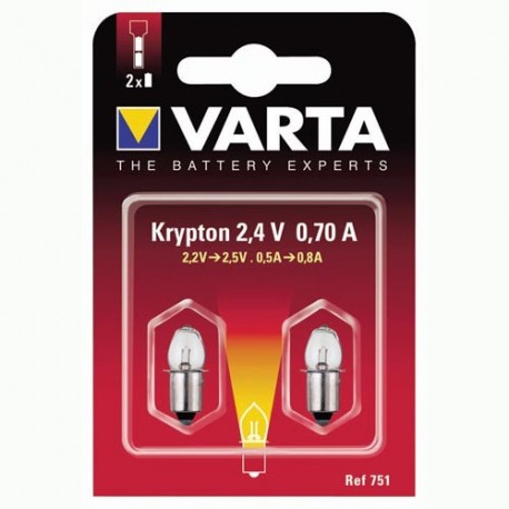 Ampoule vart kryp p.torch.2.4v 751/402