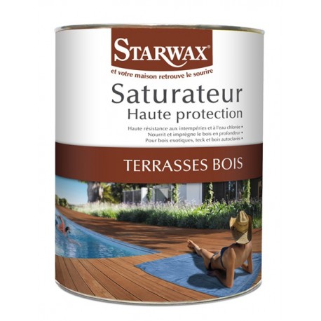 SATURATEUR HAUTE PROTECTION TERRASSES BOIS 2,5L 