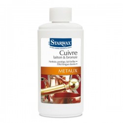 NETTOYANT CUIVRE LAITON BRONZE 250ML STARWAX