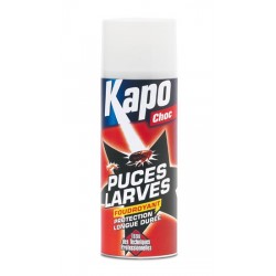 AEROSOL BLACK PUCES ET LARVES 400ML KAPO