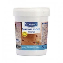 SAVON"STAR MARSEIL"NOIR MOU 1 KG STARWAX