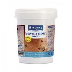 SAVON"STAR MARSEIL"NOIR MOU 1 KG STARWAX