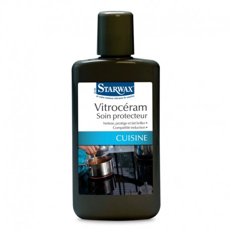 NETTOYANT PROTECTEUR VITROCERAMIQUE & INDUCTION 250ML STARWAX