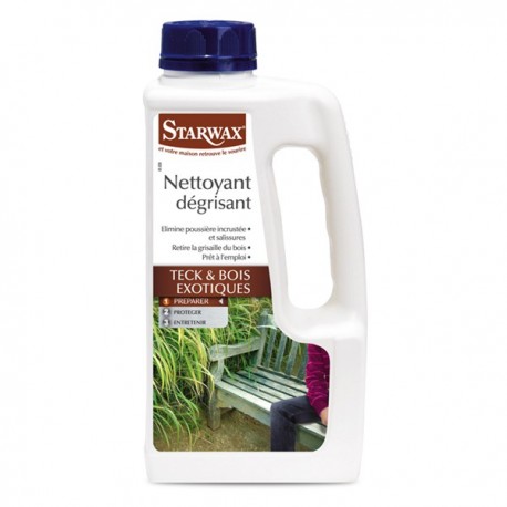 NETTOYANT DEGRISANT TECK & BOIS EXTERIEUR 1 L STARWAX