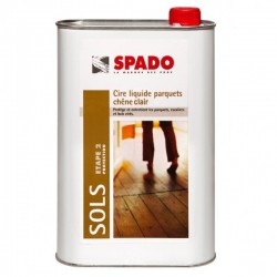 Cire parquet chêne clair 1L Spado